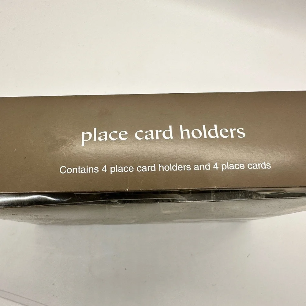 Pier 1 Imports (3) Eiffel Tower Place Card Holders and Note Cards READ Only 3!‎